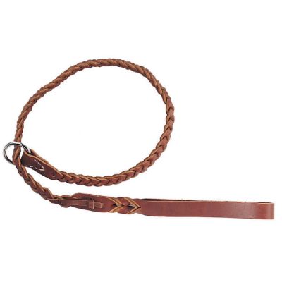 Coyote Company Braided Leather Slip Lead