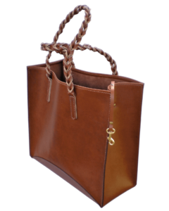 Large Coyote Ultimate Tote with Braided Handle