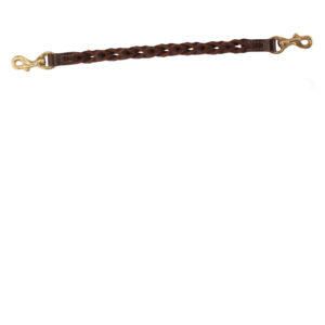 Woven Leather Leash Attachment