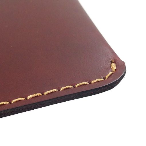 leather ipad case - stitching