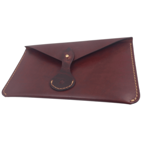 Leather Kindle Case / iPad Mini / Nook Envelope-Style Case - Front View - Closed