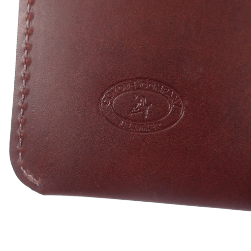 Leather Kindle Case / iPad Mini / Nook Envelope-Style Case - Embossed Coyote Leather logo