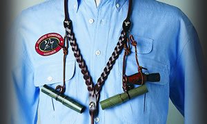 Custom Leather Lanyards for Duck, Dove and Goose hunters